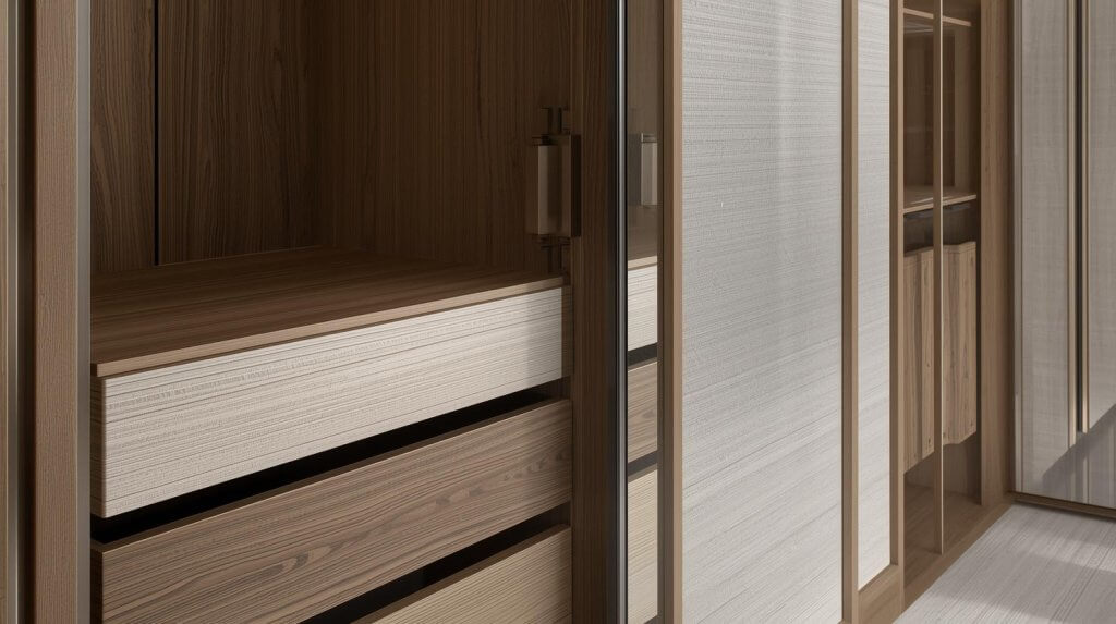 Wybór materiałów i wykończenia szafy na wymiar